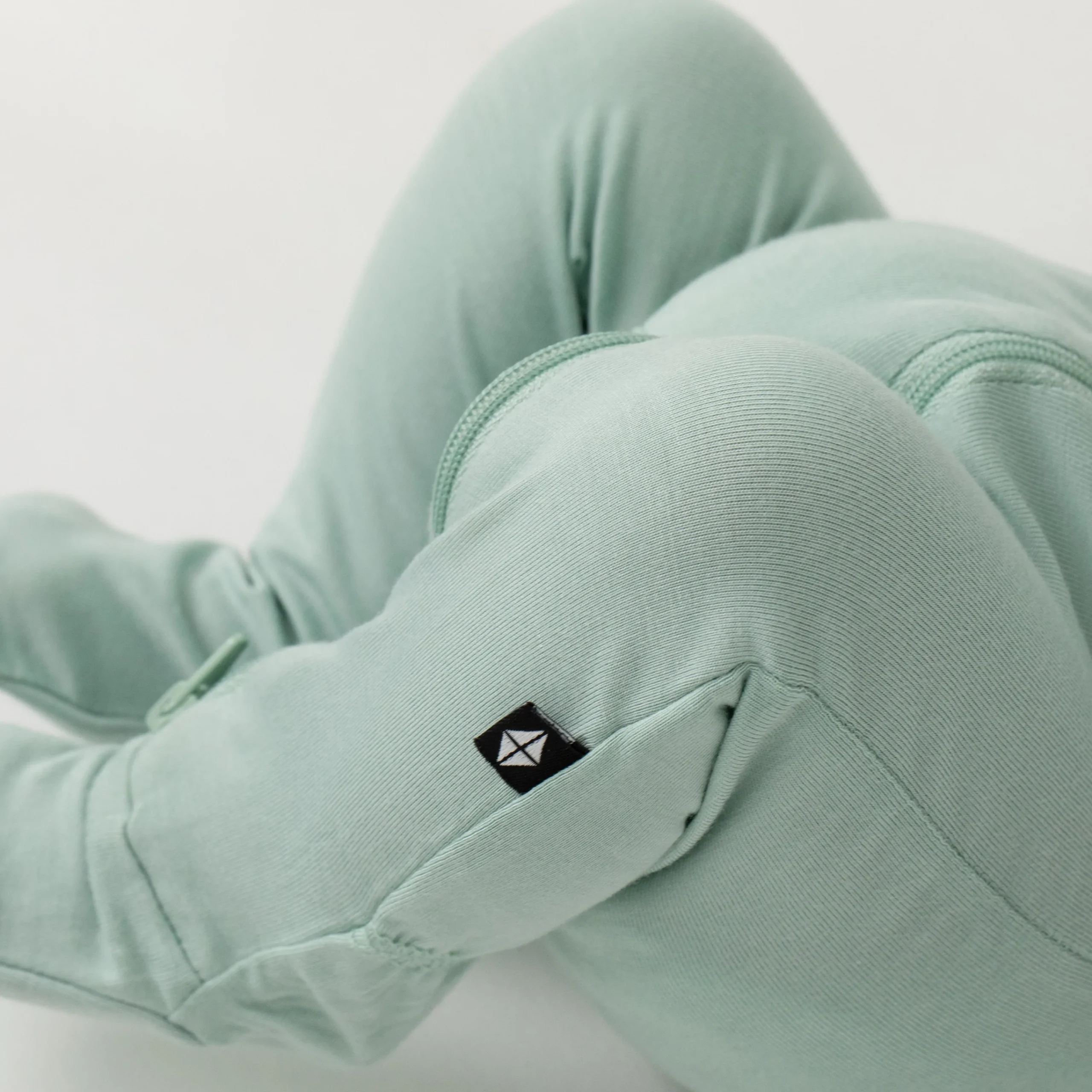 Kyte Baby Zippered Footie in Sage Sale