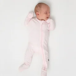 Kyte Baby Zippered Footie in Sakura