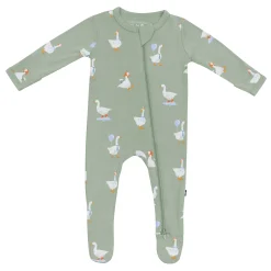 Kyte Baby Zippered Footie in Silly Goose Sale