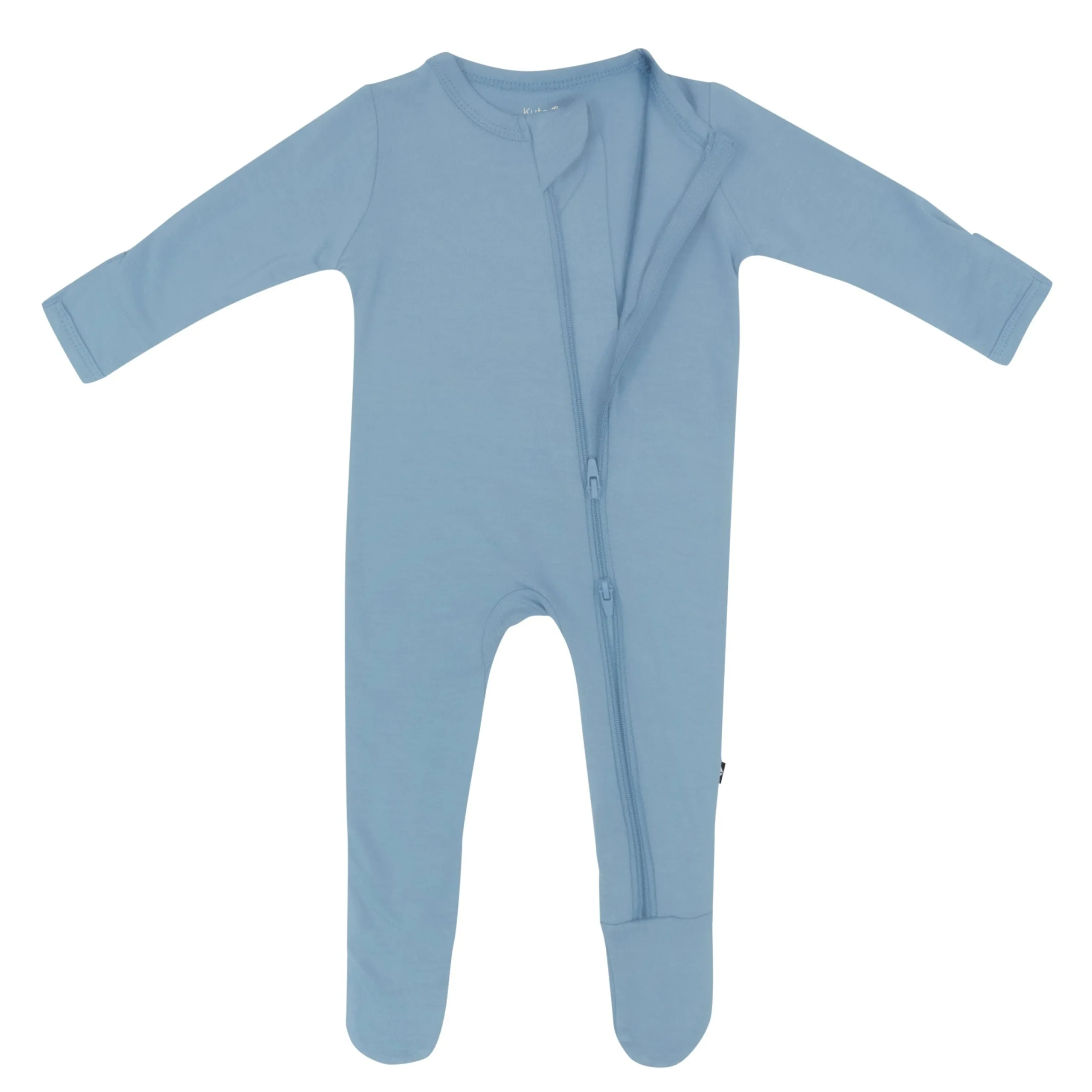 Kyte Baby Zippered Footie in Slate Outlet