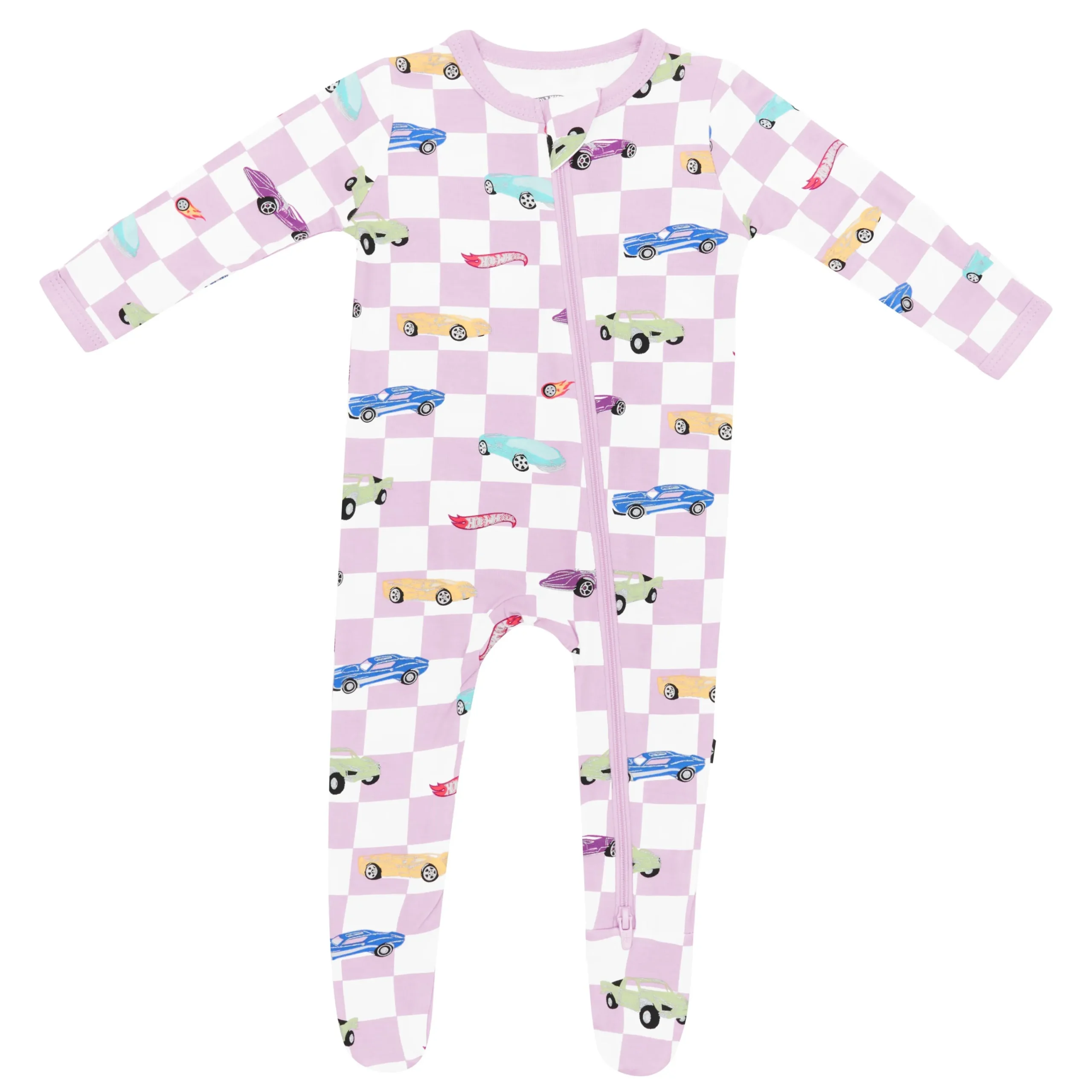 Kyte Baby Zippered Footie in Sparkles and Speed Outlet