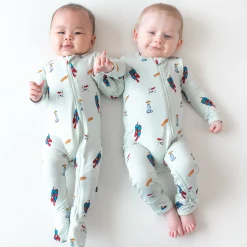 Kyte Baby Zippered Footie in Superman™ Hot