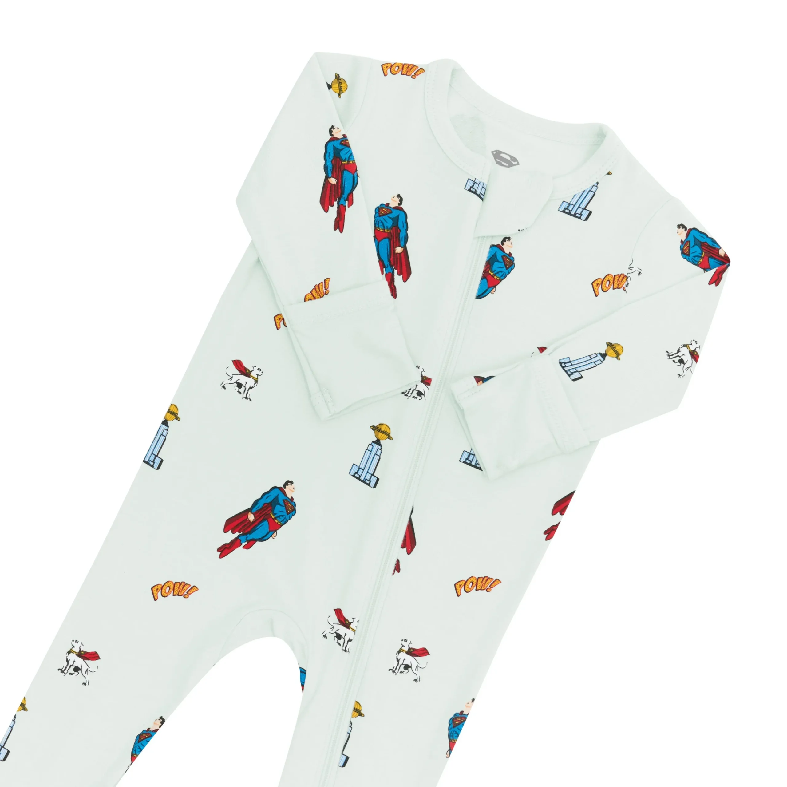 Kyte Baby Zippered Footie in Superman™ Hot