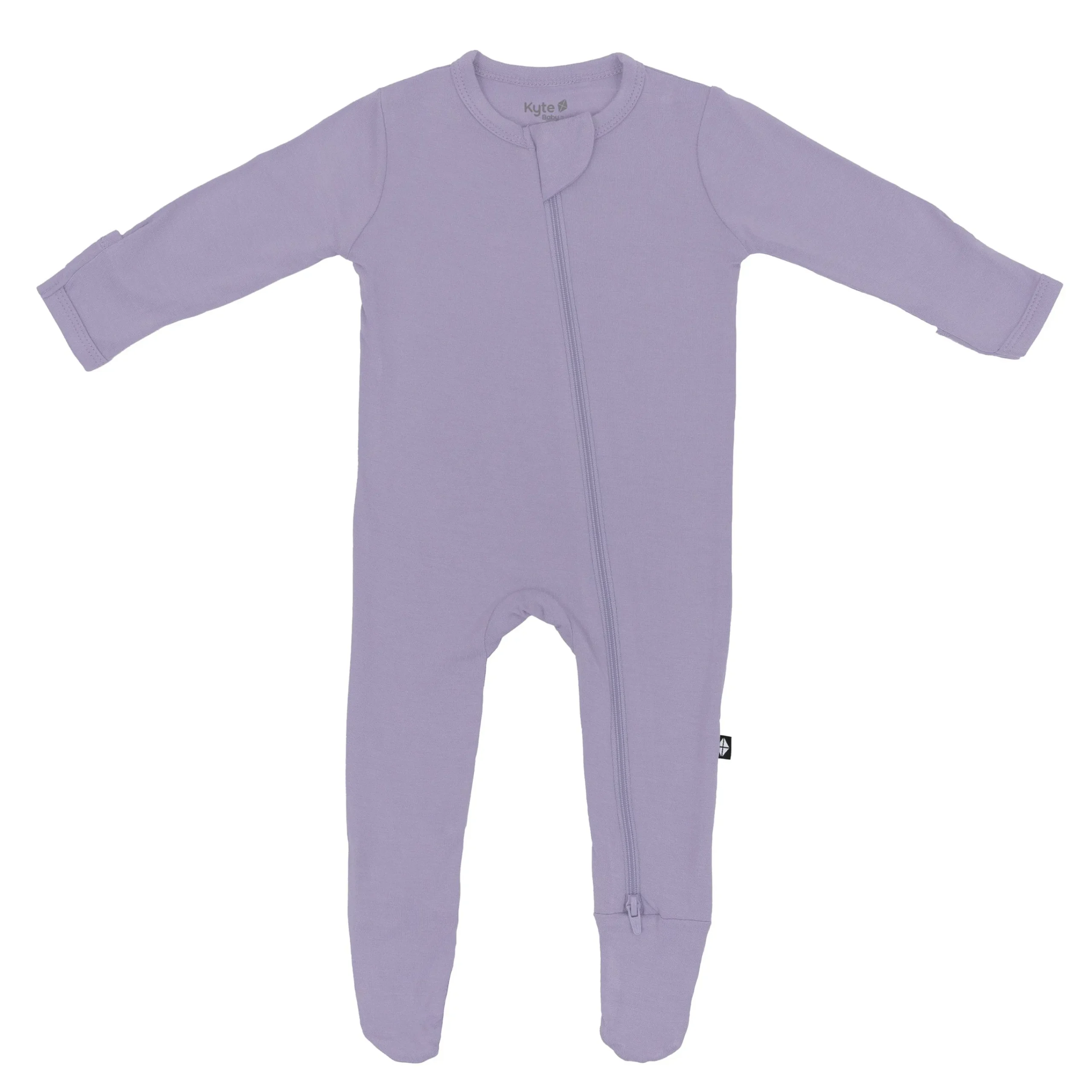Kyte Baby Zippered Footie in Taro Clearance