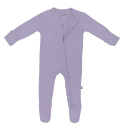 Kyte Baby Zippered Footie in Taro Clearance