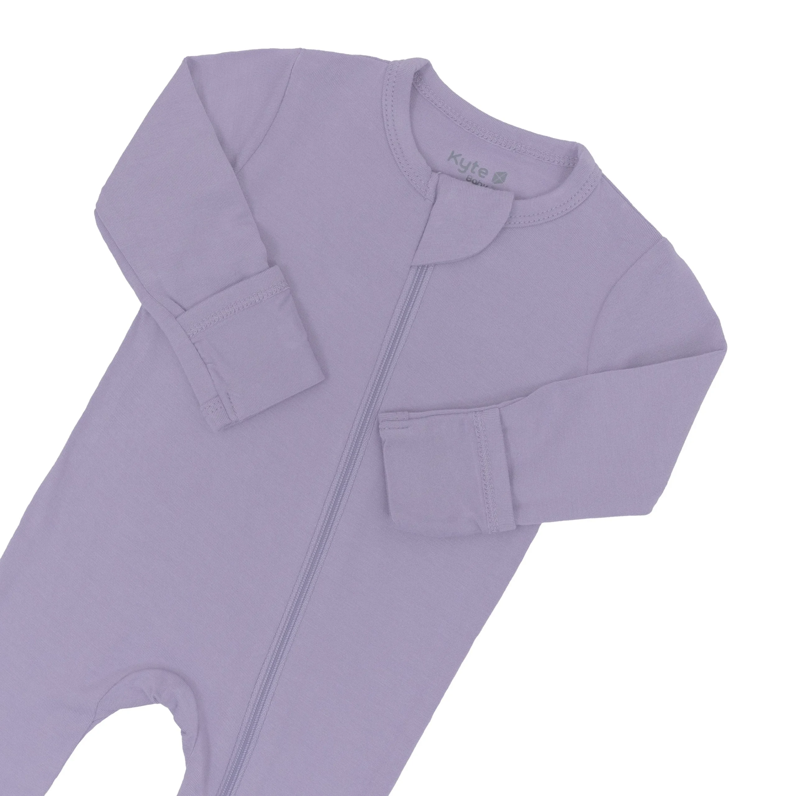 Kyte Baby Zippered Footie in Taro Clearance