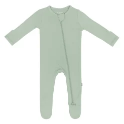Kyte Baby Zippered Footie in Thyme Outlet