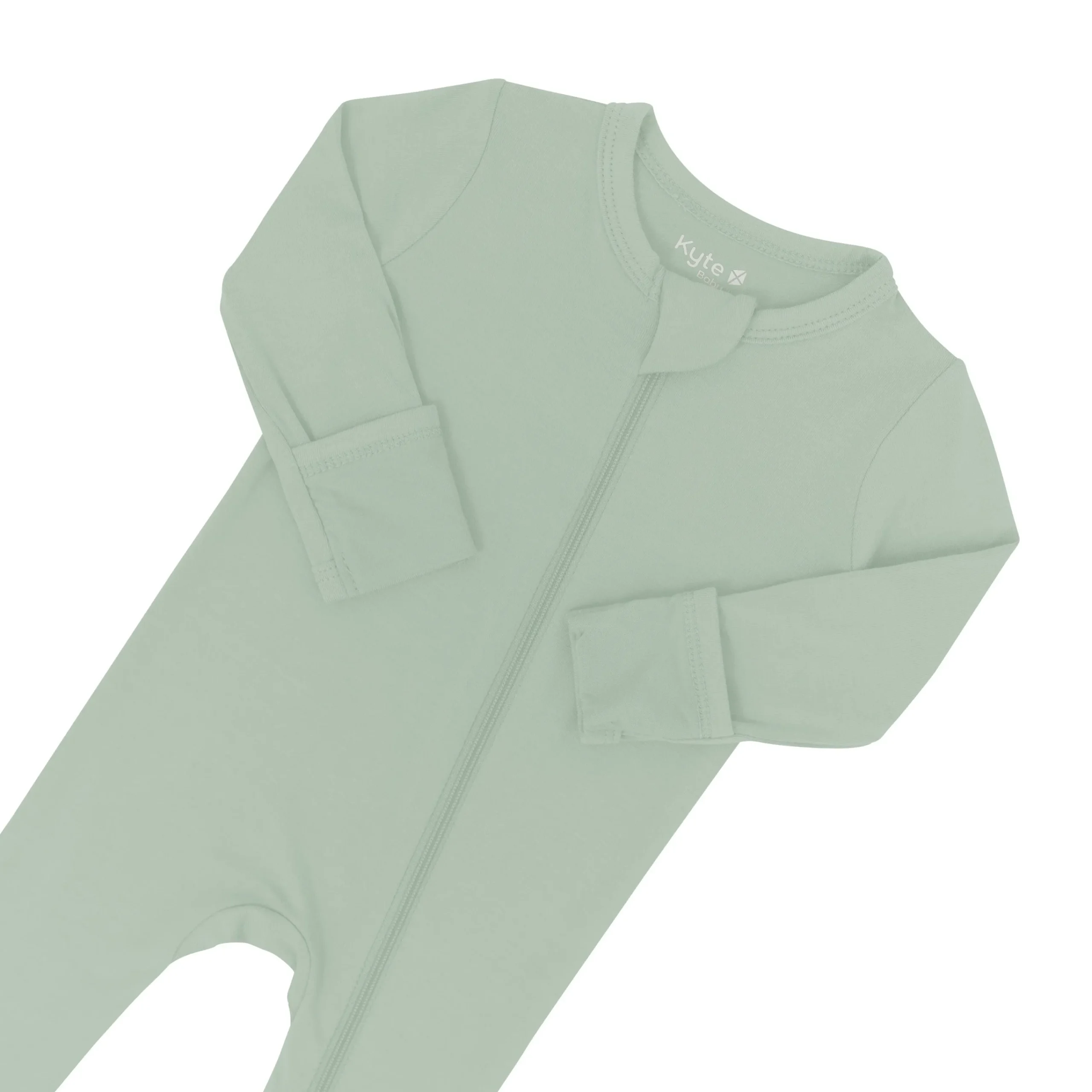 Kyte Baby Zippered Footie in Thyme Outlet