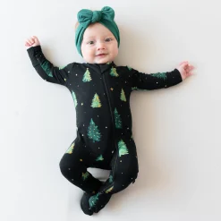 Kyte Baby Zippered Footie in Twinkle Tree Clearance