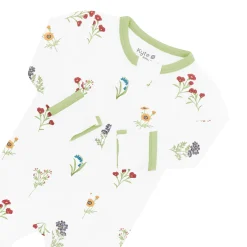 Kyte Baby Zippered Footie in Wildflower