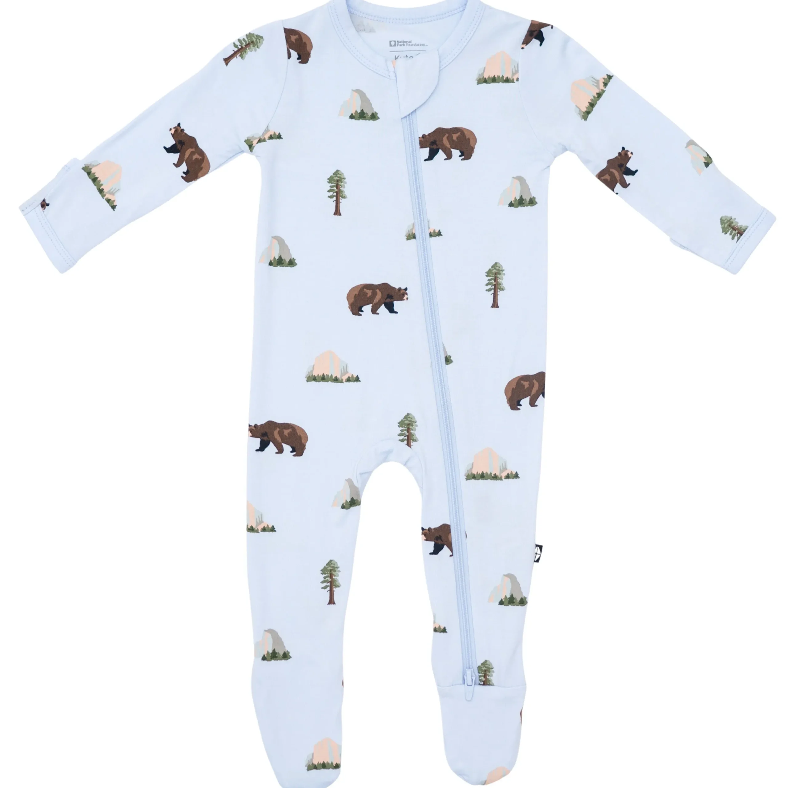 Kyte Baby Zippered Footie in Yosemite Discount