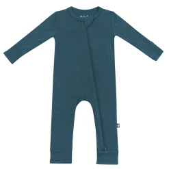 Kyte Baby Zippered Romper in Atlantic Outlet