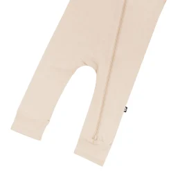 Kyte Baby Zippered Romper in Bisque Hot