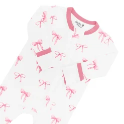 Kyte Baby Zippered Romper in Bow New