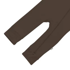 Kyte Baby Zippered Romper in Espresso Hot