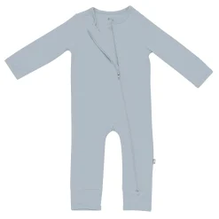 Kyte Baby Zippered Romper in Fog Clearance