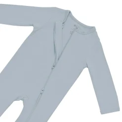 Kyte Baby Zippered Romper in Fog Clearance
