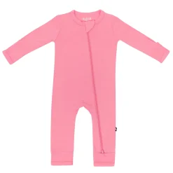 Kyte Baby Zippered Romper in Guava Online
