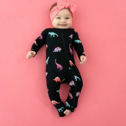 Kyte Baby Zippered Romper in Midnight Roar Discount
