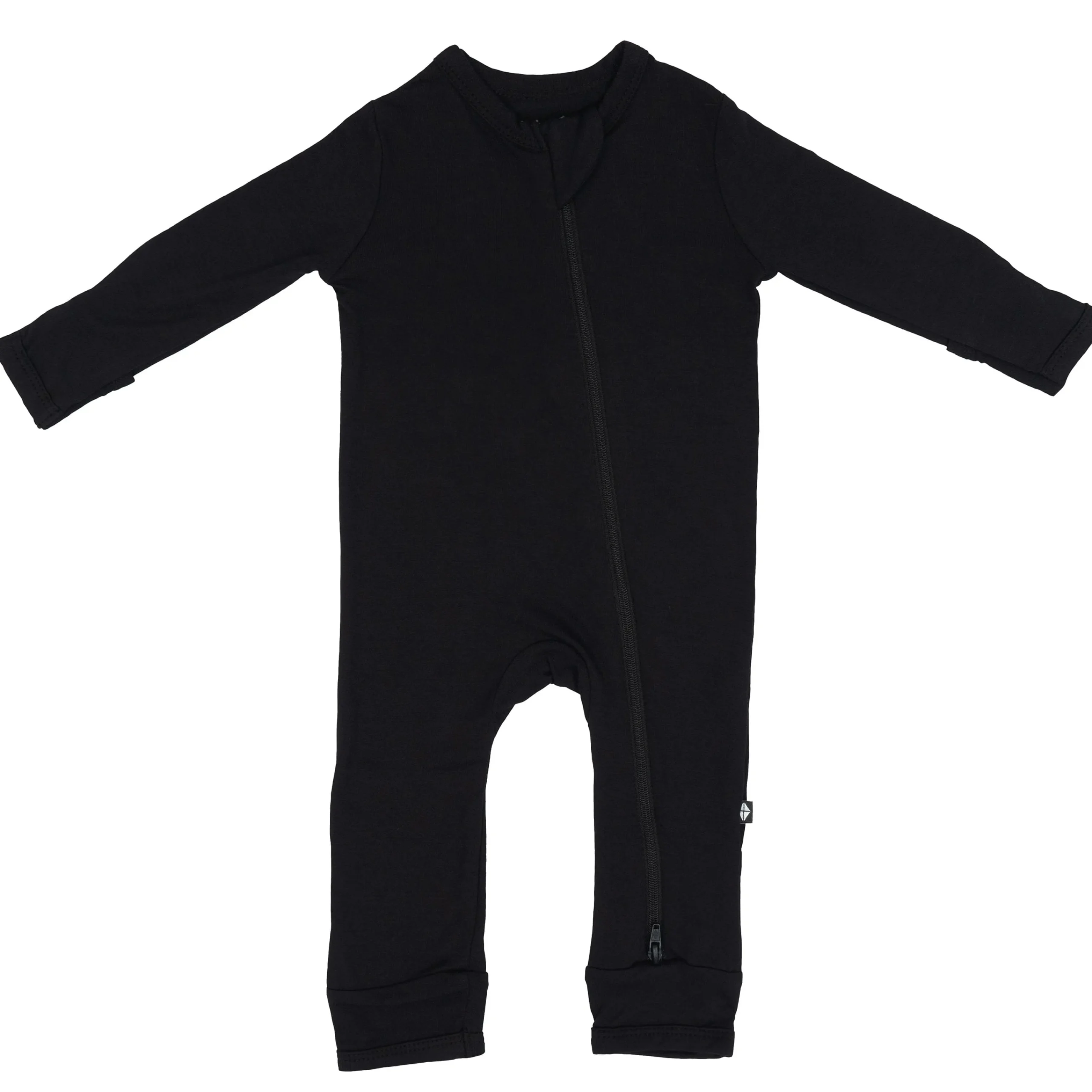 Kyte Baby Zippered Romper in Midnight Clearance