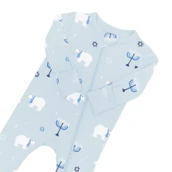 Kyte Baby Zippered Romper in Polar Lights Online