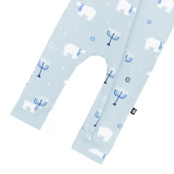Kyte Baby Zippered Romper in Polar Lights Online