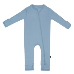 Kyte Baby Zippered Romper in Slate Online