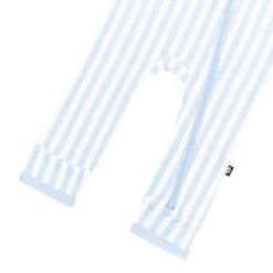 Kyte Baby Zippered Romper in Small Mist Stripe Online