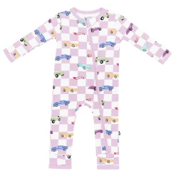 Kyte Baby Zippered Romper in Sparkles and Speed Clearance