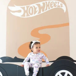 Kyte Baby Zippered Romper in Sparkles and Speed Clearance