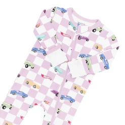 Kyte Baby Zippered Romper in Sparkles and Speed Clearance