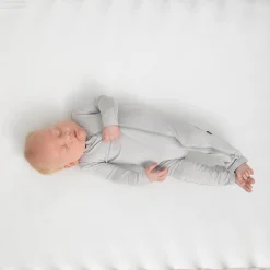 Kyte Baby Zippered Romper in Storm