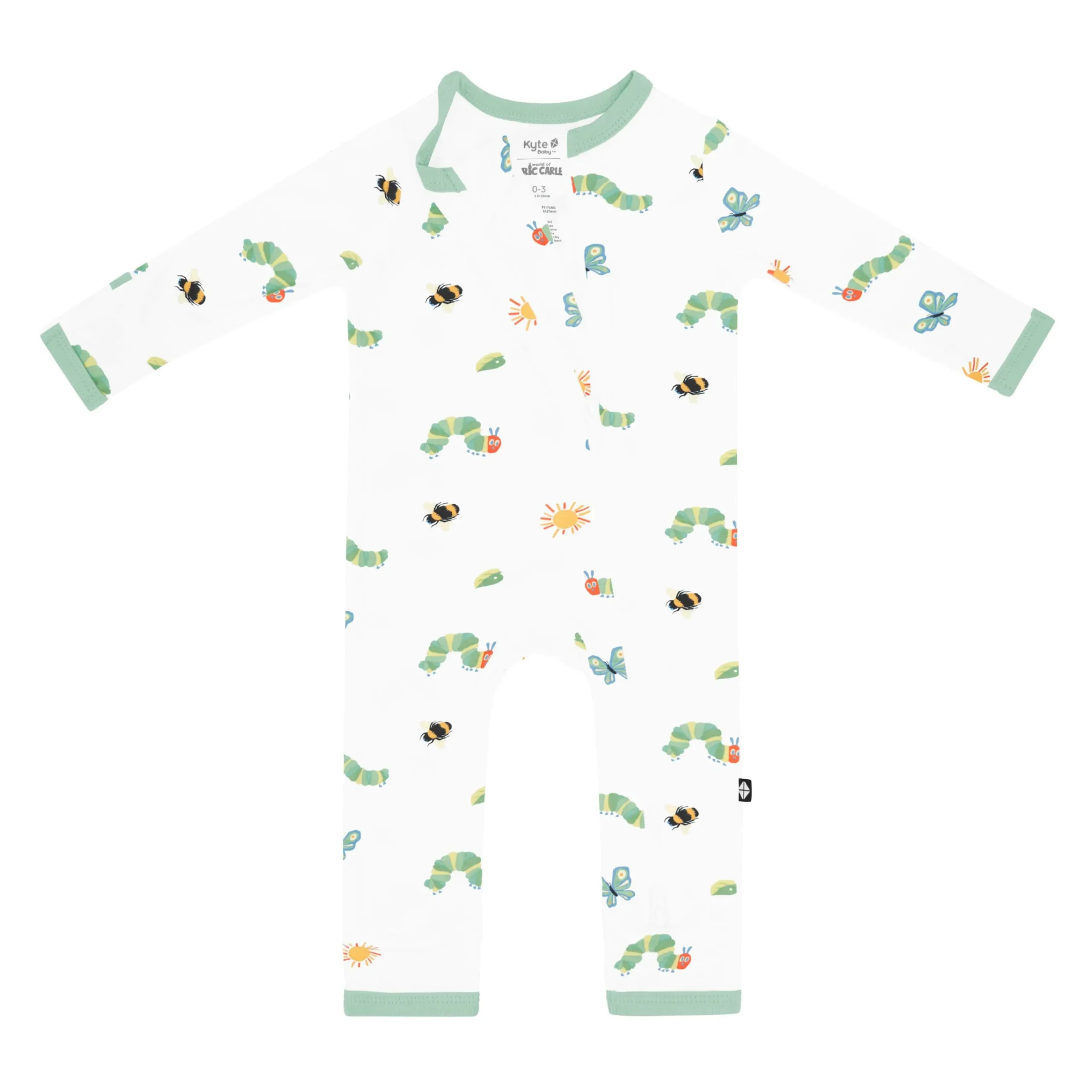Kyte Baby Zippered Romper in The Very Hungry Caterpillar™ and Friends New