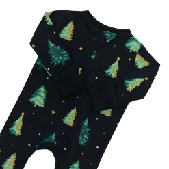 Kyte Baby Zippered Romper in Twinkle Tree Outlet