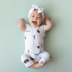 Kyte Baby Zippered Sleeveless Romper in Yosemite Sale