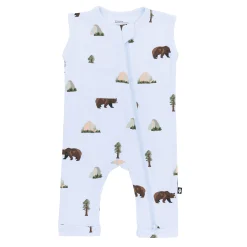 Kyte Baby Zippered Sleeveless Romper in Yosemite Sale