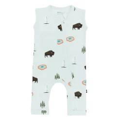 Kyte Baby Zippered Sleeveless Romper in Yellowstone New