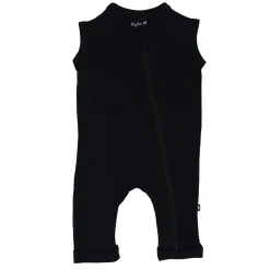 Kyte Baby Zippered Sleeveless Romper in Midnight Clearance